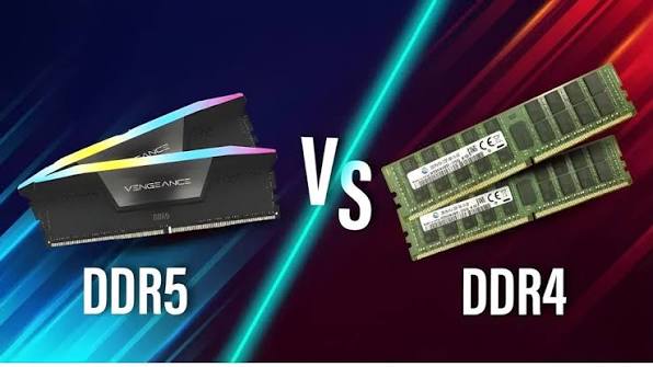 بررسی و مقایسه حافظه های DDR4 و DDR5
