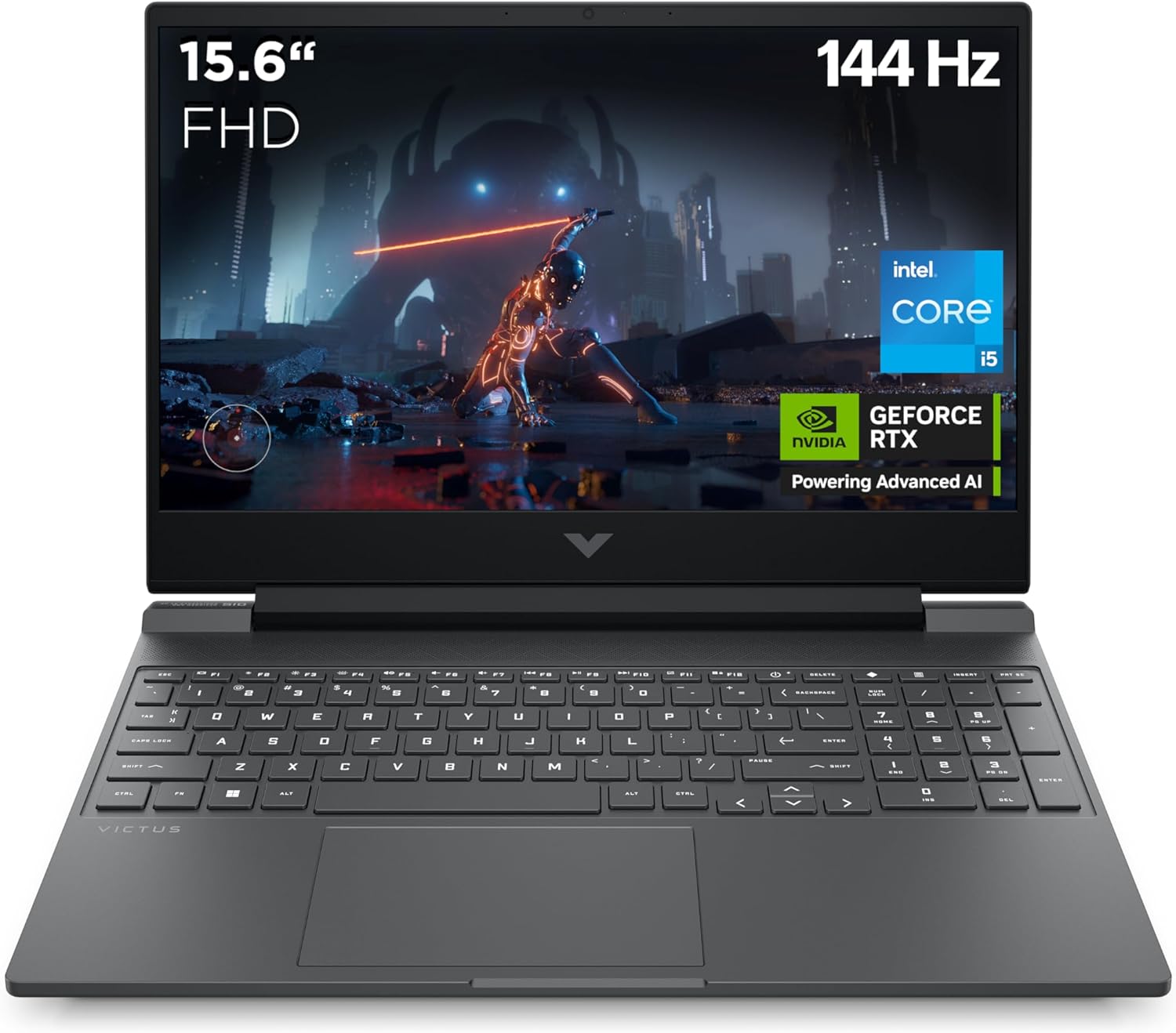لپ تاپ اچ پی ویکتس پردازنده i5 نسل 13 حافظه 32G ظرفیت 512GB SSD گرافیک  Geforce RTX 3050 6GB صفحه نمایش فول اچ دی 15.6 اینچ