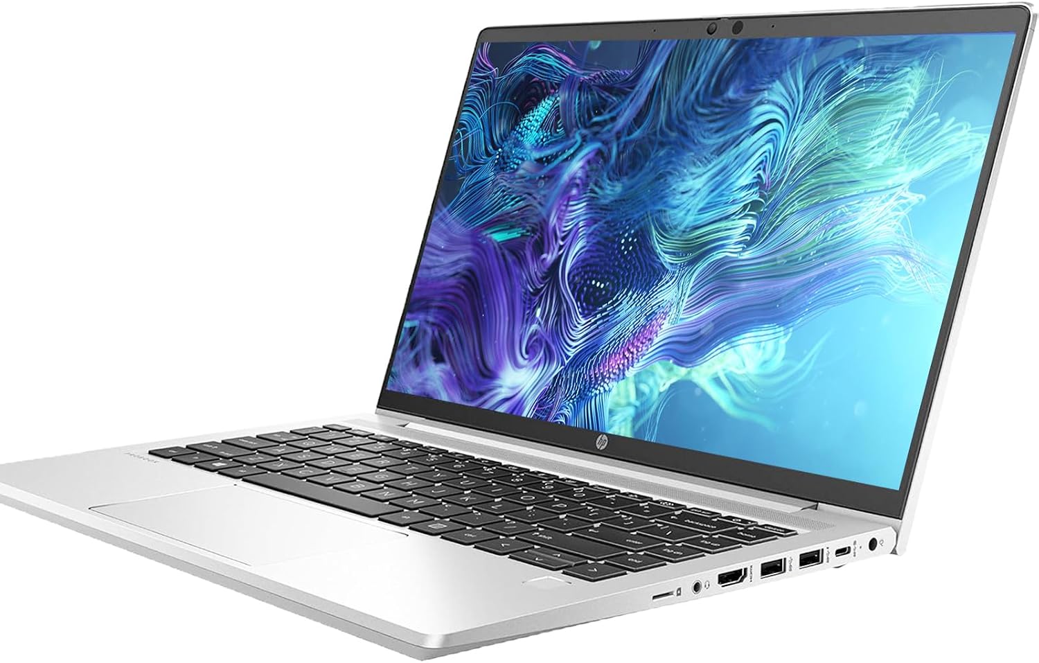 لپ تاپ استوک اچ پی Probook 640 G8 پردازنده i5 نسل 11 حافظه 8GB ظرفیت یک 256GB SSD گرافیک Intel iris Xe صفحه نمایش فول اچ دی14 اینچ