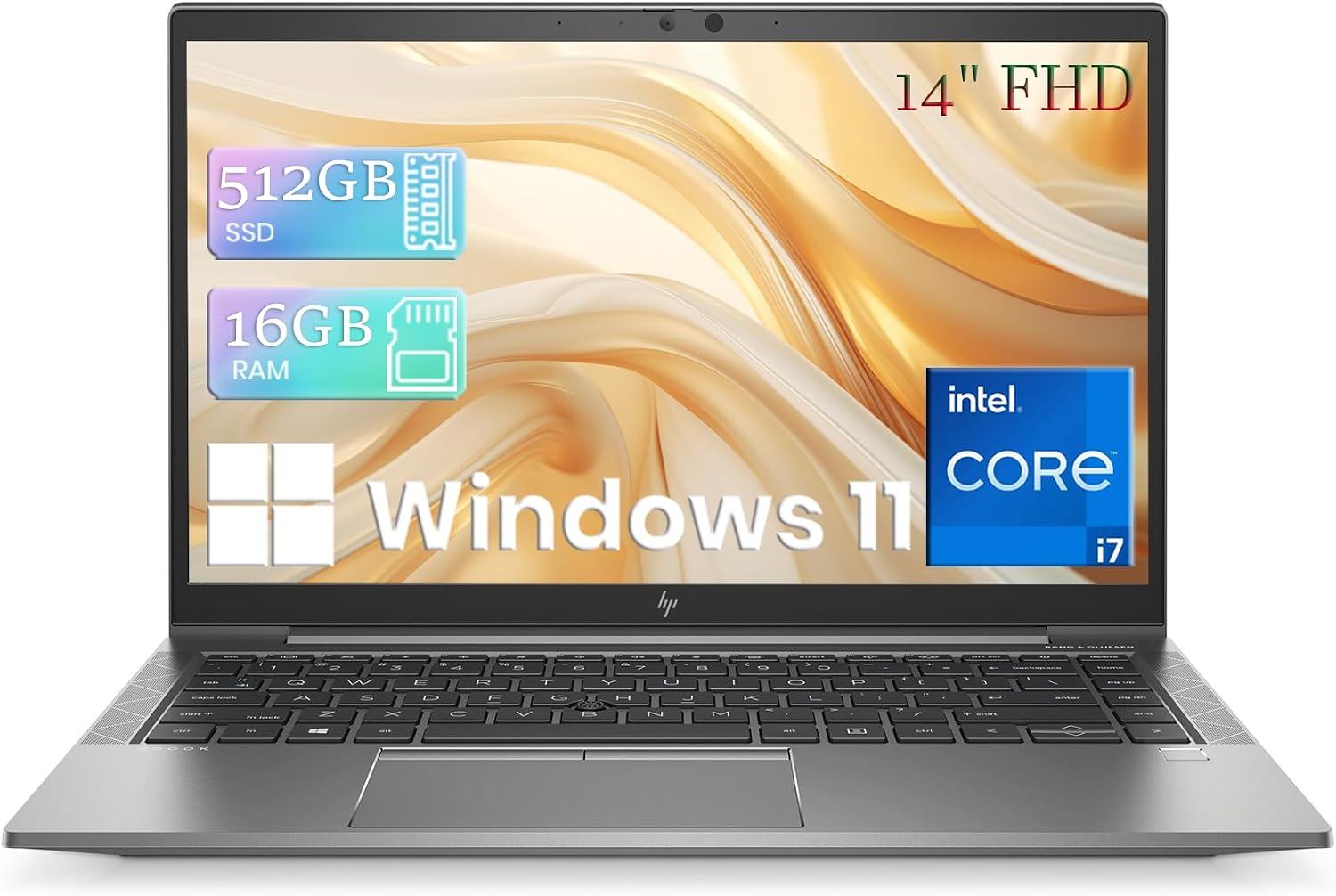 لپ تاپ استوک اچ پی زد بوک مدل Firefly 14 G8 پردازنده i7 نسل 11 حافظه 16GB ظرفیت 256G SSD گرافیک   NVIDIA T500 صفحه نمایش فول اچ دی 14 اینچ
