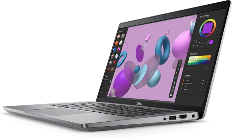 لپ تاپ استوک دل مدل Precision 3480 پردازنده i5 نسل 13 ظرفیت 256GB SSD حافظه 8GB DDR5 صفحه نمایش فول اچ دی 14 اینچ