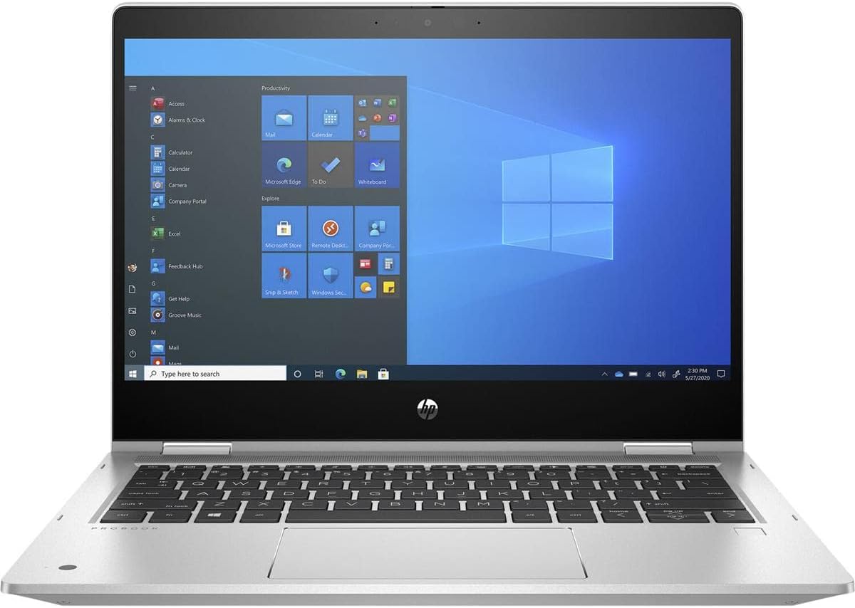 لپ تاپ استوک اچ پی  ProBook x360 پردازنده Ryzen 5-5600U حافظه 16GB ظرفیت 256GB SSD  صفحه نمایش فول اچ دی لمسی 13.5 اینچ
