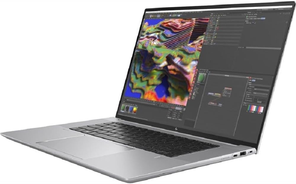 لپ تاپ Open Box اچ پی زد بوک Studio 16 G9 پردازنده i7 نسل 12 حافظه 32GB DDR5 ظرفیت یک ترابایت SSD گرافیک 8G NVIDIA RTX 3070 TI صفحه نمایش 16 اینچ