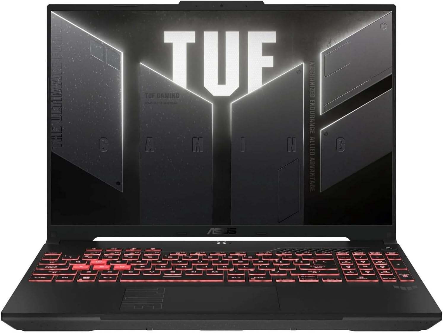 لپ تاپ ایسوس گیمینگ مدل TUF Gaming A16-FA607NUG پردازنده  Ryzen 7-7445HS ظرفیت 512G SSD حافظه 16GB DDR5 گرافیک  RTX 4050 6GB GDDR6  صفحه نمایش 16inch IPS WUXGA
