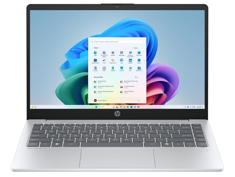 لپ تاپ Open Box اچ پی OMNIBOOK 3 Laptop Next Gen AI پردازنده RYZEN 5-340حافظه 16G ظرفیت 512GB SSD گرافیک AMD 512MB+NPU صفحه نمایش 14.1inch FHD
