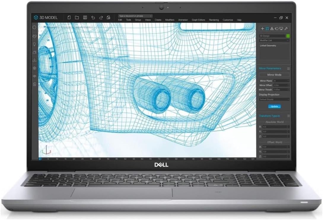 لپ تاپ استوک دل مدل Precision 3561 پردازنده i5 نسل 11 حافظه 8GB DDR4 ظرفیت ۲۵۶G SSD گرافیک  4GB Nvidia T600 صفحه نمایش لمسی فول اچ دی 15 اینچ