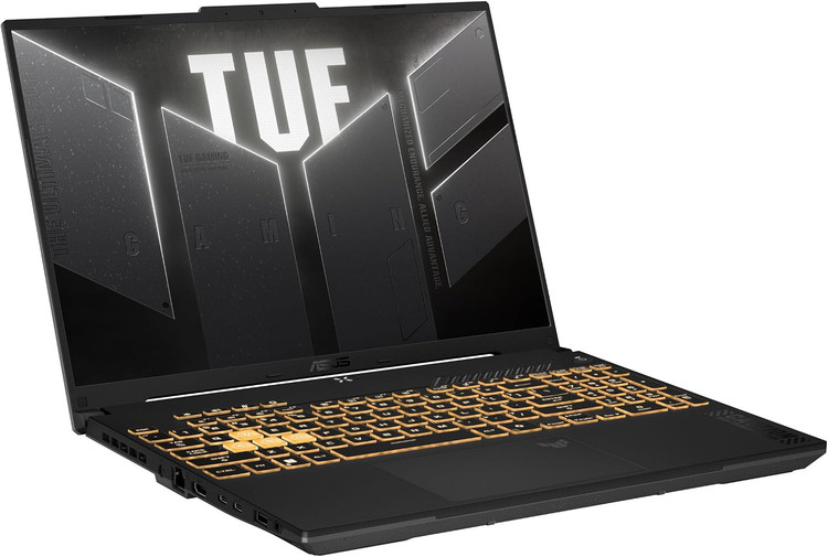 لپ تاپ ایسوس مدلTUF Gaming F16 FX607 VJ حافظه 16GB ظرفیت 512GB SSD گرافیک RTX 3050 6GB صفحه نمایش 16inch WUXGA