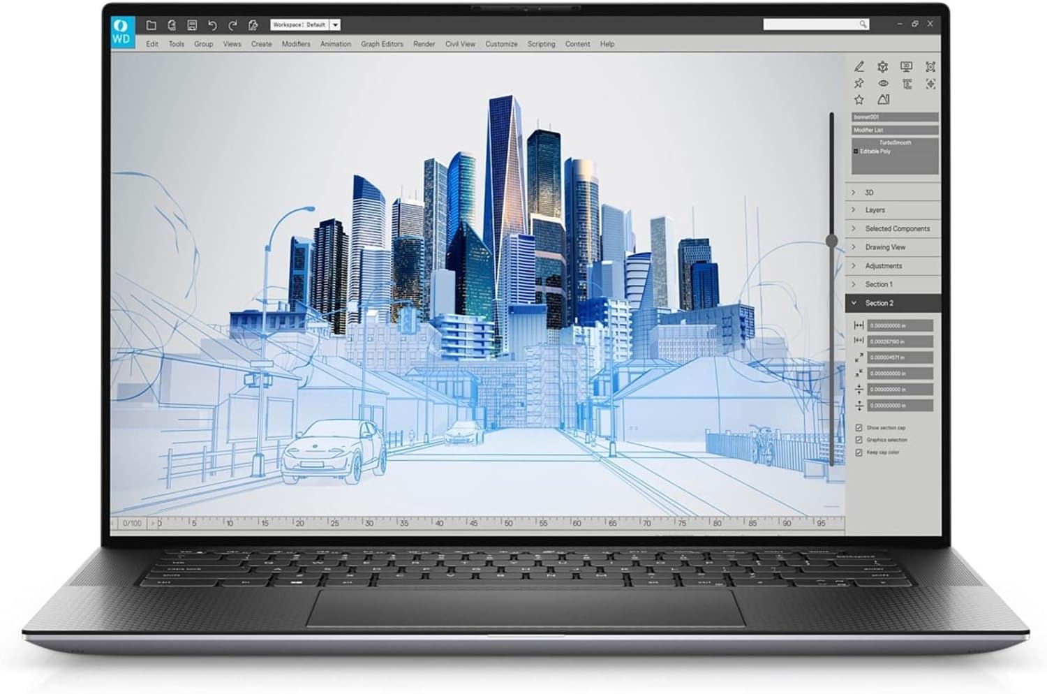 لپ تاپ استوک دل مدل Precision 5560 پردازنده i7 نسل11 ظرفیت  256GB SSD حافظه  32GB گرافیک 4GB RTX A2000 صفحه نمایش فول اچ دی15.6 اینچ