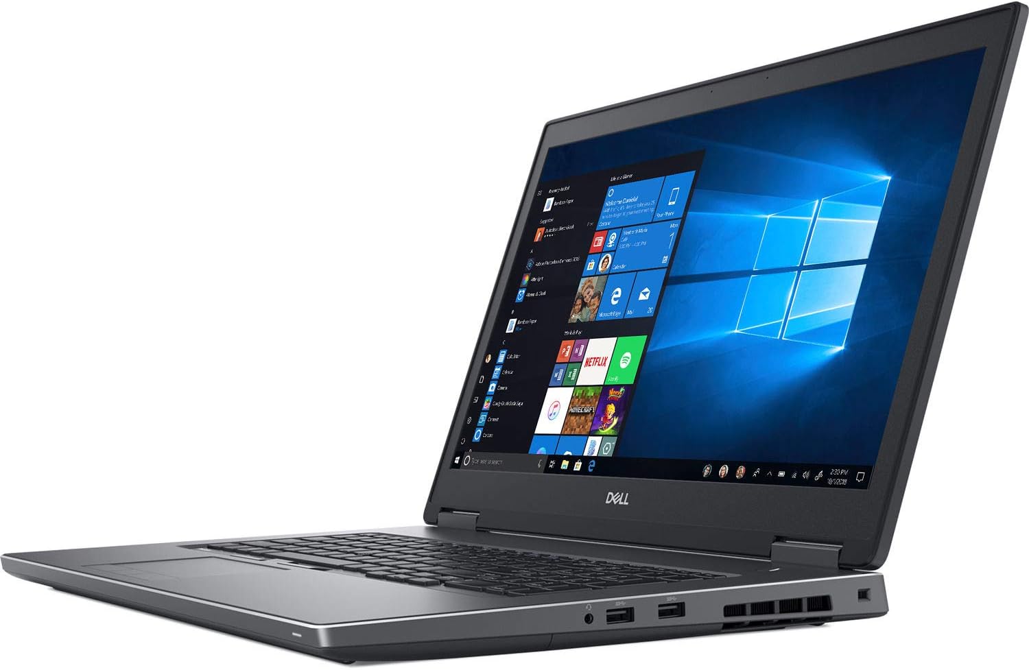 لپ تاپ استوک دل مدل Precision 7730 پردازنده i7 نسل 8 ظرفیت ۲۵۶GB SSD حافظه  8GB DDR4 گرافیک 6GB صفحه نمایش17.3 اینچ