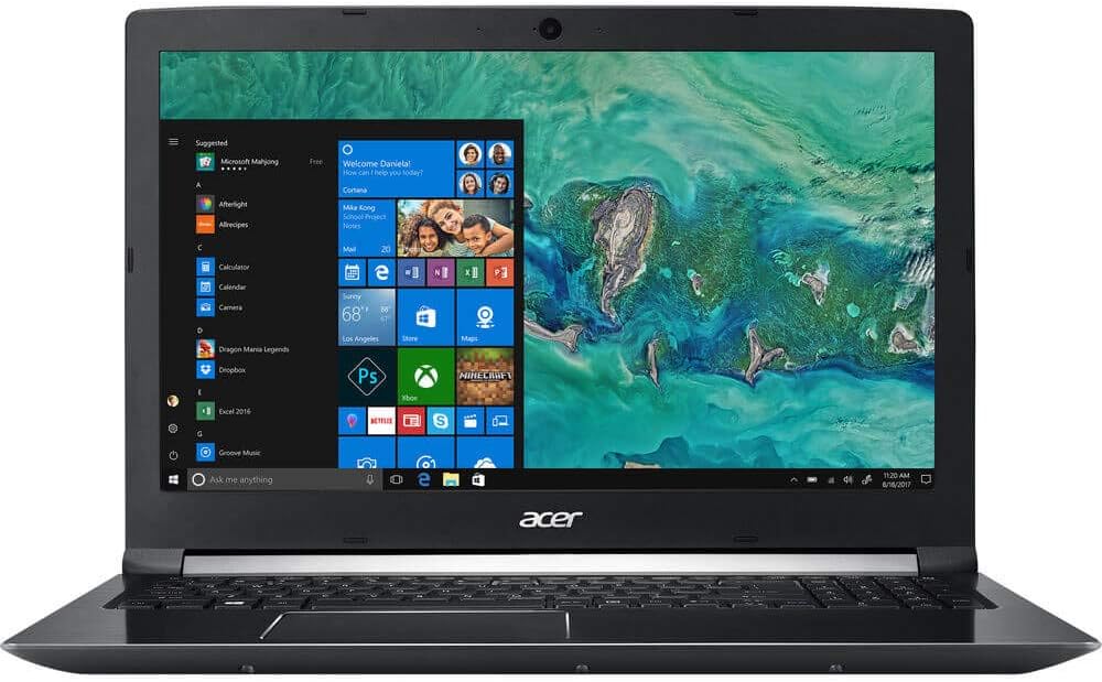 لپ تاپ استوک ایسر مدل  Aspire 7 A715 پردازنده i5 نسل 10 ظرفیت 256GB SSD حافظه 8GB گرافیک 4GB صفحه نمایش فول اچ دی  15.6 اینچ