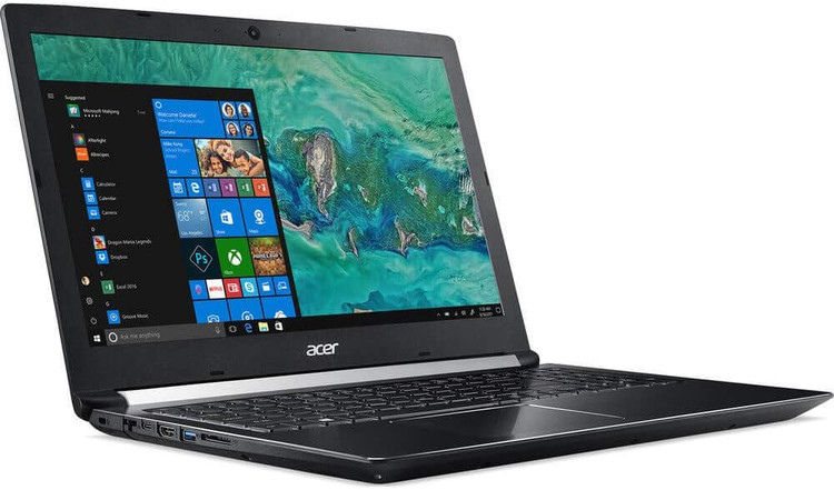 لپ تاپ استوک ایسر مدل Aspire 7 A715 پردازنده i5 نسل 10 ظرفیت 256GB SSD حافظه 8GB گرافیک 4GB صفحه نمایش فول اچ دی 15.6 اینچ