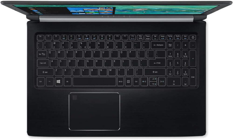 لپ تاپ استوک ایسر مدل Aspire 7 A715 پردازنده i5 نسل 10 ظرفیت 256GB SSD حافظه 8GB گرافیک 4GB صفحه نمایش فول اچ دی 15.6 اینچ