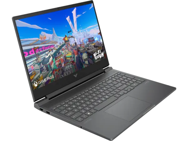 لپ تاپ اچ پی ویکتس 16 پردازنده i7 نسل 14 حافظه 16GB ظرفیت 512GB SSD گرافیک 8GB RTX 4060صفحه نمایش فول اچ دی 16 اینچ 144Hz