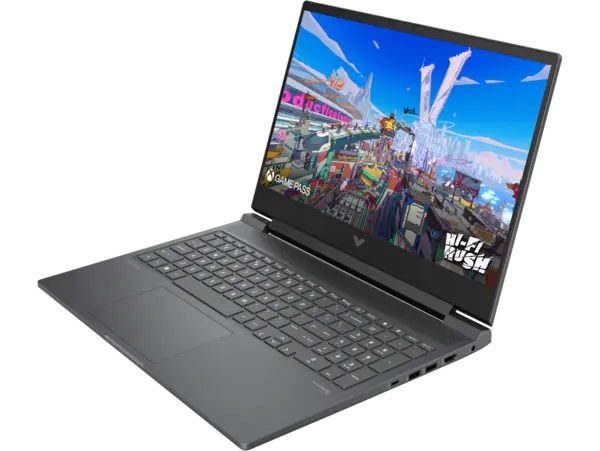 لپ تاپ اچ پی ویکتس 16 پردازنده i7 نسل 14 حافظه 16GB ظرفیت 512GB SSD گرافیک 8GB RTX 4060صفحه نمایش فول اچ دی 16 اینچ 144Hz