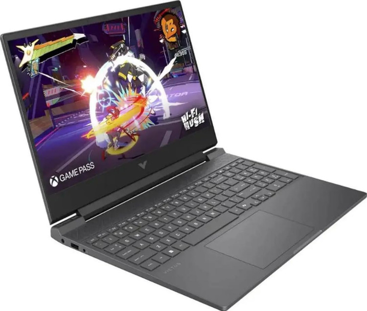 لپ تاپ اچ پی ویکتس 15 پردازنده Ryzen 7-7445Hs حافظه 16GB DDR5 ظرفیت 512GB SSD گرافیک 6GB RTX 4050 صفحه نمایش فول اچ دی 15.6 اینچ144Hz