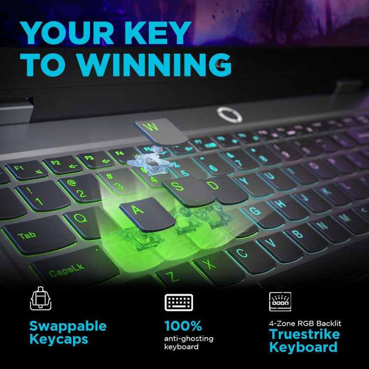 لپ تاپ لنوو LOQ 15 Gaming پردازنده i7 نسل 13 حافظه 24GB DDR5ظرفیت 512GB SSD گرافیک 8GB RTX 4060 صفحه نمایش فول اچ دی 15.6 اینچ 144Hz