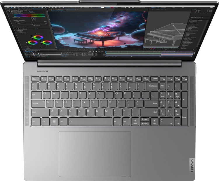 لپ تاپ استوک لنوو مدل yoga Pro 9 پردازنده i7 نسل 13 حافظه 16GB DDR5 ظرفیت 1TB SSD گرافیک 8GB RTX 4060 صفحه نمایش 14.1 اینچ 2k