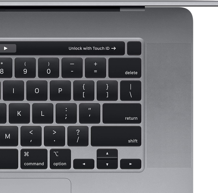 لپ تاپ استوک اپل MACBOOK PRO 2019 پردازنده i9 نسل 9 حافظه 32GB DDR4 ظرفیت 1TB SSD گرافیک 8GB AMD Radeon Pro 5500M صفحه نمایش 16.1 اینچ 3k لمسی