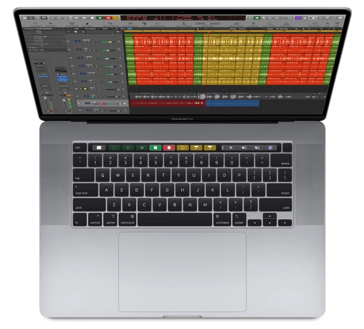 لپ تاپ اپل MACBOOK PRO 2019 پردازنده i9 نسل 9 حافظه 32GB DDR4 ظرفیت 1TB SSD گرافیک 8GB AMD Radeon Pro 5500M صفحه نمایش 16.3 اینچ 3k