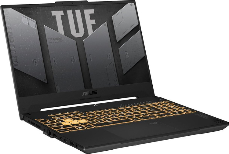 لپ تاپ Open Box ایسوس مدل TUF F16 FX 507 پردازنده i7 نسل 12 حافظه 16G DDR5 ظرفیت 512GB SSD گرافیک 6GB RTX 3060 صفحه نمایش فول اچ دی 15.6 اینچ