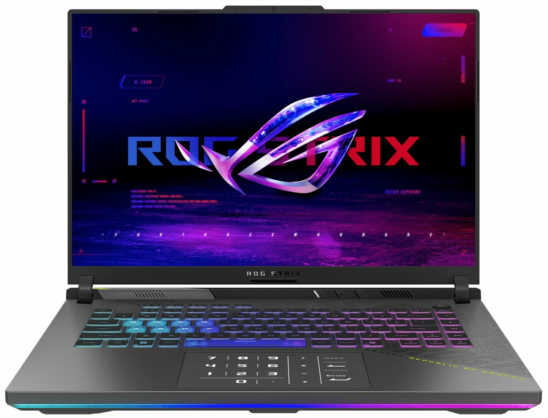 لپ تاپ ایسوس مدلRog Strix G614F  پردازنده Ryzen 9-9955HX حافظه  16GB DDR5 ظرفیت 1TB SSD گرافیک 8GB Nvidia RTX5050+NPU صفحه نمایش فول اچ دی16.1 اینچ IPS