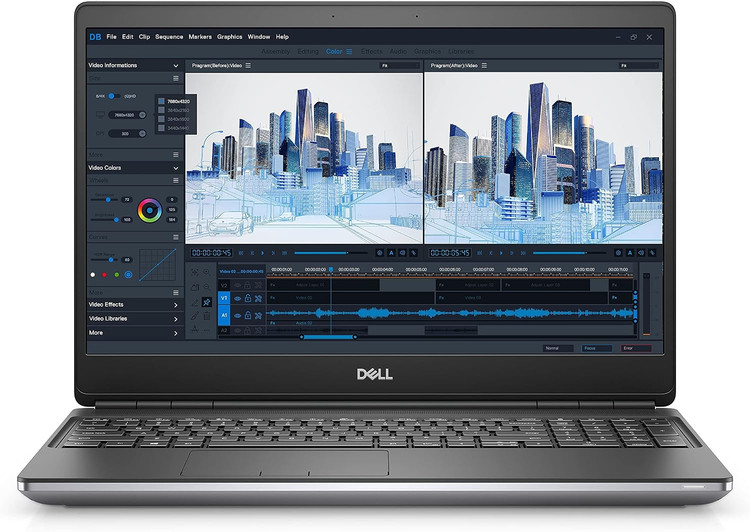 لپ تاپ استوک دل مدل Precision 7560 پردازنده i9 نسل 11 حافظه 32GB ظرفیت 512GB SSD گرافیک 4GB Nvidia RTX A2000 صفحه نمایش 15.6 اینج فول اچ دی IPS