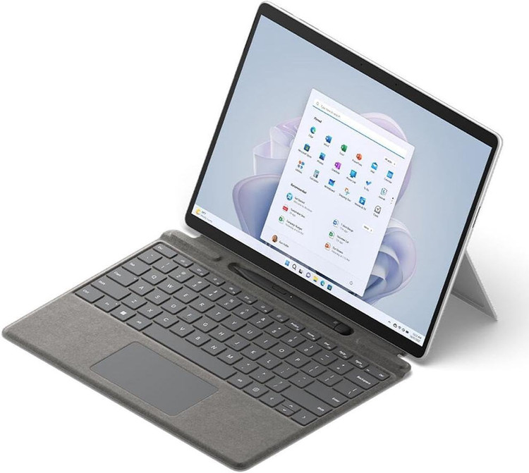 لپ تاپ استوک مایکروسافت سرفیس پرو 9 پردازنده i5 نسل12 حافظه 16G ظرفیت 256G SSD صفحه نمایش لمسی 13.3 اینچ