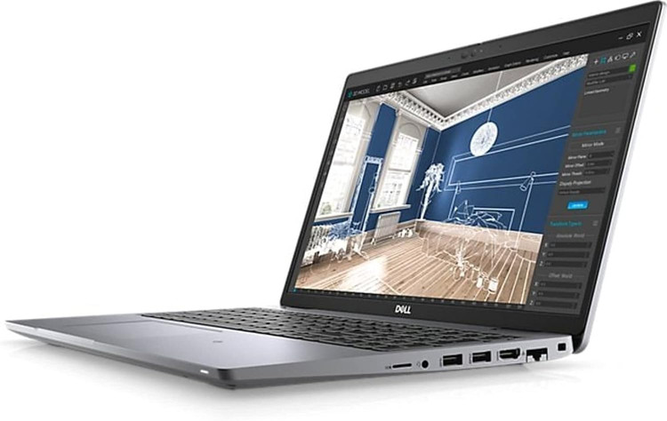 لپ تاپ استوک دل مدل Precision 3560 پردازندهi7 نسل 11 ظرفیت 512GB SSD حافظه 16GB DDR4 صفحه نمایش 15.6 اینچ