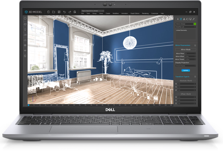 لپ تاپ استوک دل مدل Precision 3560 پردازندهi7 نسل 11 ظرفیت 512GB SSD حافظه 16GB DDR4 صفحه نمایش 15.6 اینچ